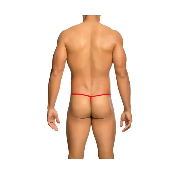 Thong Mob Eroticwear Red S/M