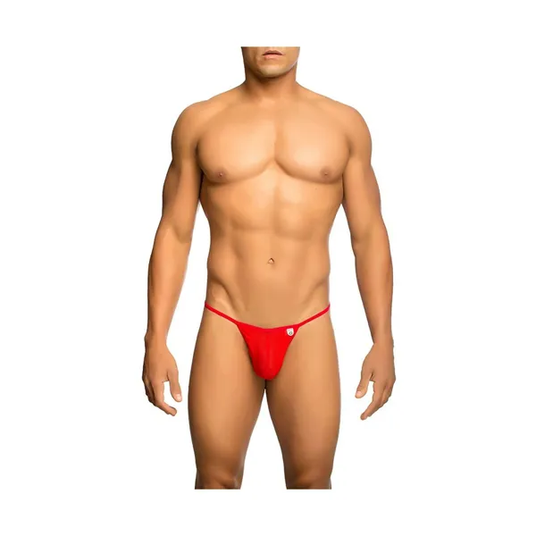 Thong Mob Eroticwear Red L/XL