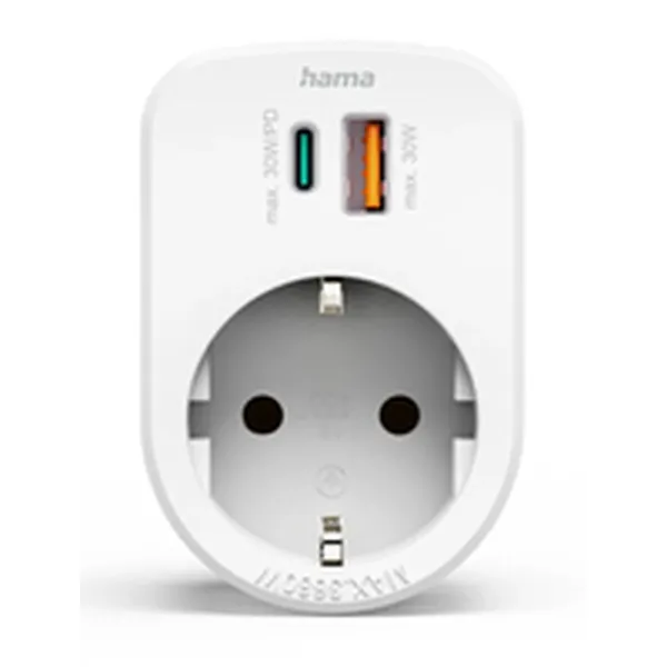 Maitinimo kištukas Hama 00223343 Balta 230 V