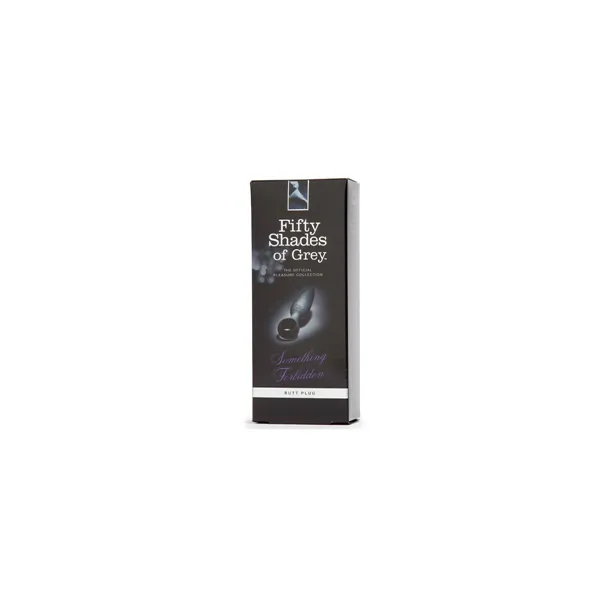 Silicone Butt Plug Fifty Shades of Grey FS-40172 Black