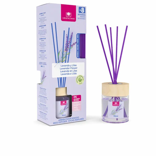 Parfyymipuikot Cristalinas MIKADO Laventeli 35 ml