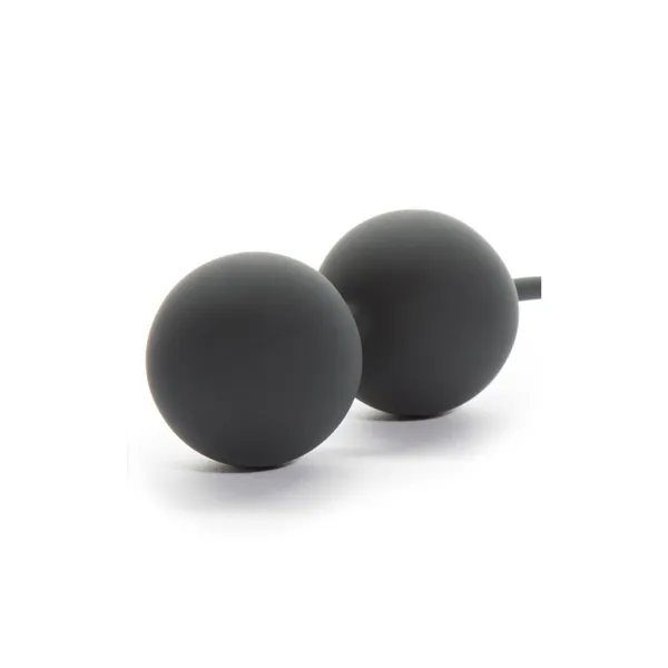 Orgasm Balls Fifty Shades of Grey Tighten and Tense Silicone Black