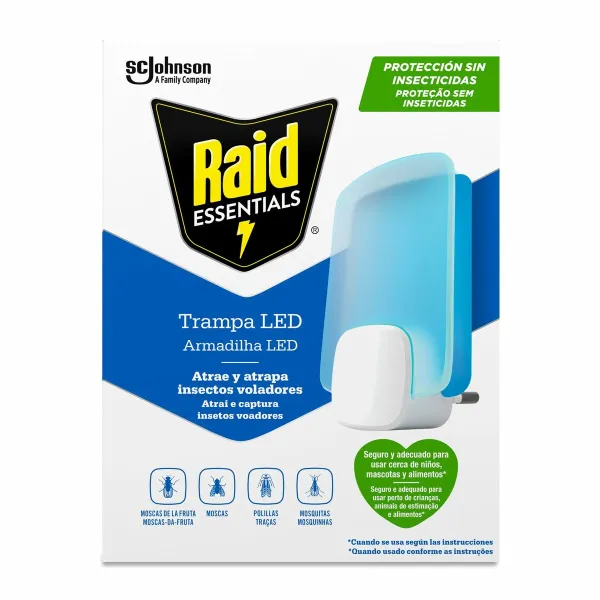Insektu slazds Raid TRAMPA LED