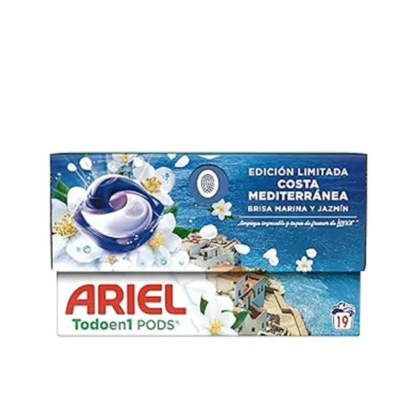 Veļas Pulveris Ariel COSTA MEDITERRANEA 19 Kapsulas
