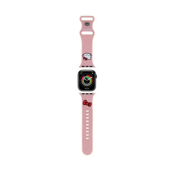 Hello Kitty Silicone Kitty Head - Apple Watch Band 42/44/45/49 mm (Pink)
