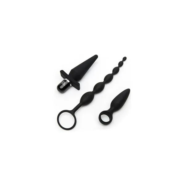 Anal plug Fifty Shades of Grey Starter Kit Black (4 pcs)