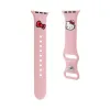 Hello Kitty Silicone Kitty Head - Apple Watch Band 42/44/45/49 mm (Pink)
