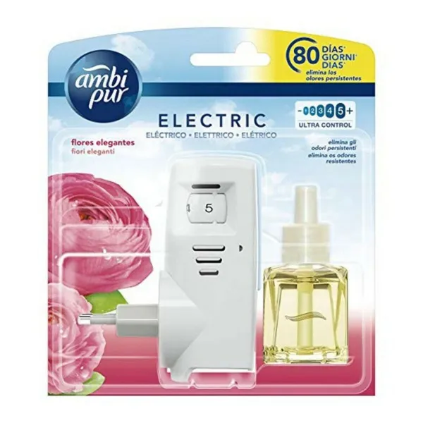 Elektrinis Oro Gaiviklis + Papildymas Elegante Ambi Pur (21,5 ml)