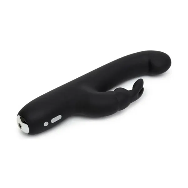 Slimline G-Spot Rabbit Vibrator Happy Rabbit G-Spot Black