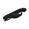 Slimline G-Spot Rabbit Vibrator Happy Rabbit G-Spot Black