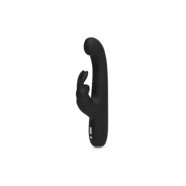 Slimline G-Spot Rabbit Vibrator Happy Rabbit G-Spot Black