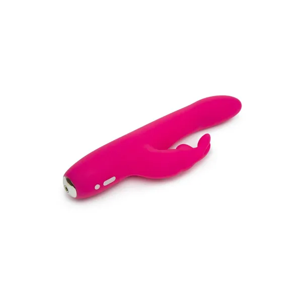 Slimline Curve Rabbit Vibrator Happy Rabbit 05855 Pink