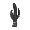 Triple Curve Rabbit Vibrator Happy Rabbit 01253 Black