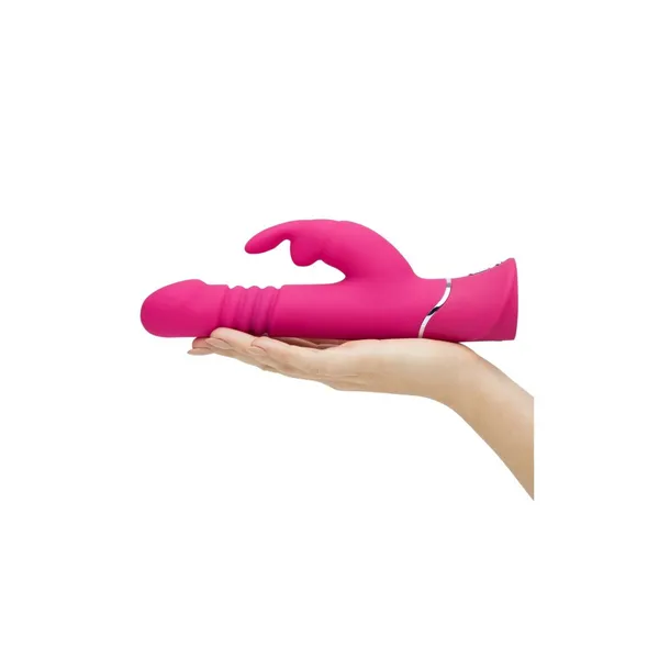 Thrusting Realistic Vibrator Happy Rabbit 01260 Pink