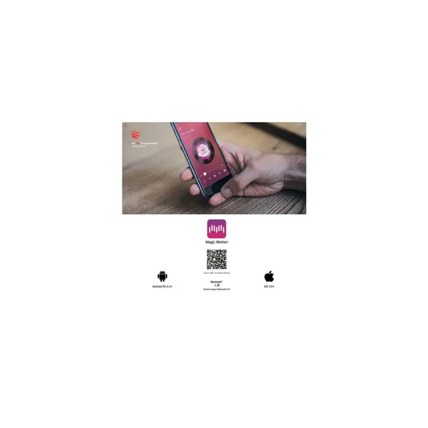 Egg Vibrator Magic Motion FLAMINGO Pink