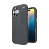 Speck Presidio2 Grip - iPhone 16 Case (Charcoal Gray / Cool Bronze / White)