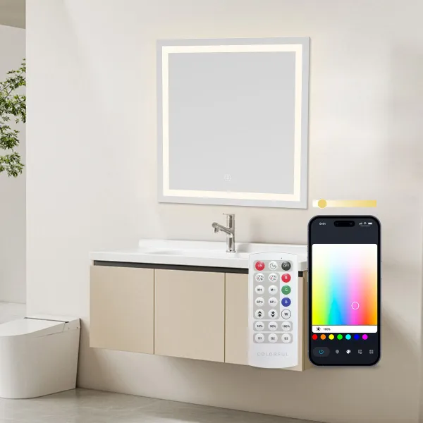 Vannas istabas spogulis ar LED gaismu KSIX Aqua E 36 W 1300 lm