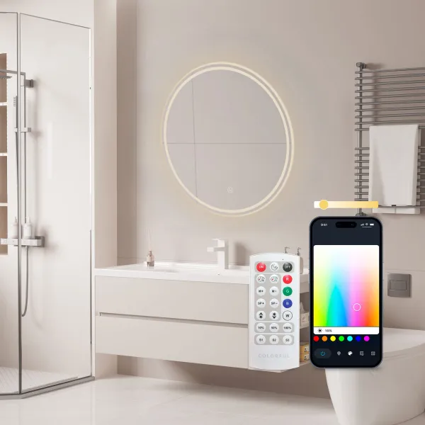 Bathroom mirror with LED light KSIX Oasis E 36 W 1000 Lm