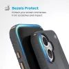Speck Presidio2 Grip - iPhone 16 Case (Charcoal Gray / Cool Bronze / White)
