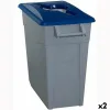Rūšiavimo šiukšlių dėžė Denox Mėlyna 65 L (2 vnt.)