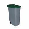 Мусорный бак с колесами Denox 85 L Зеленый 58 x 41 x 76 cm