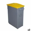 Rūšiavimo šiukšlių dėžė Denox Geltona 65 L (2 vnt.)