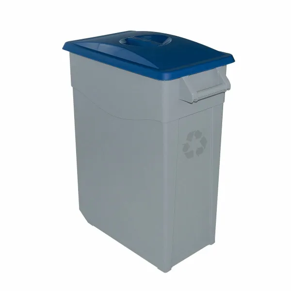 Atkārtoti Pārstrādājamo Atkritumu Tvertne Denox Zils 65 L (2 gb.)