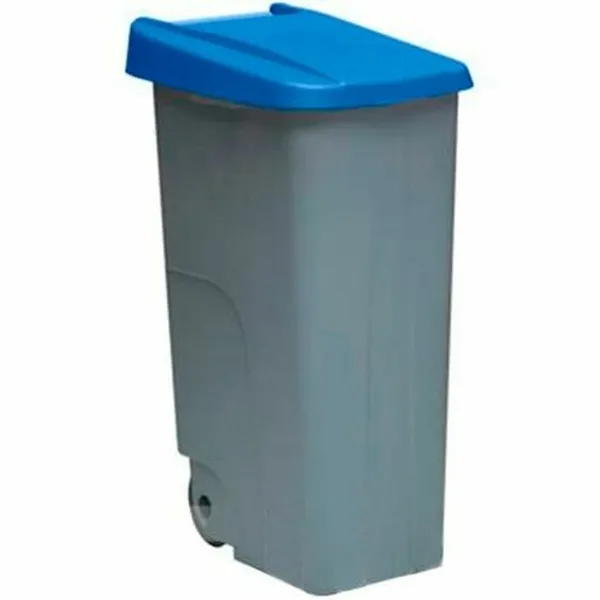 Roskakori renkailla Denox 110 L Sininen 58 x 41 x 89 cm