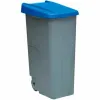 Roskakori renkailla Denox 110 L Sininen 58 x 41 x 89 cm