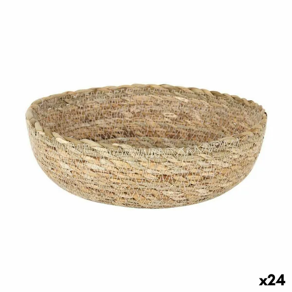 Monikäyttöinen kori Privilege Ruskea korihuonekalut 20 x 20 x 7 cm (24 osaa)