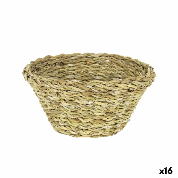 Универсальная корзина Privilege плетеный Ø 21,5 x 21,5 x 9 cm (16 штук)