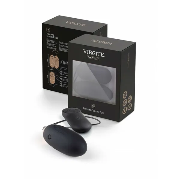 Egg Vibrator Virgite Black