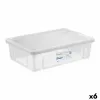 Uzglabāšanas Kaste ar Vāku Tontarelli 84895 28 L 59 x 39 x 16,5 cm (6 gb.)