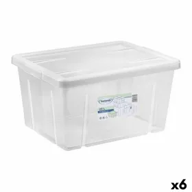 Контейнер для хранения с крышкой Tontarelli Linea box 47 x 36 x 24,5 cm (6 штук)