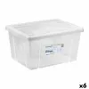 Контейнер для хранения с крышкой Tontarelli Linea box 47 x 36 x 24,5 cm (6 штук)