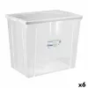 Storage Box with Lid Tontarelli Linea box 59 x 39 x 48 cm (6 Units)