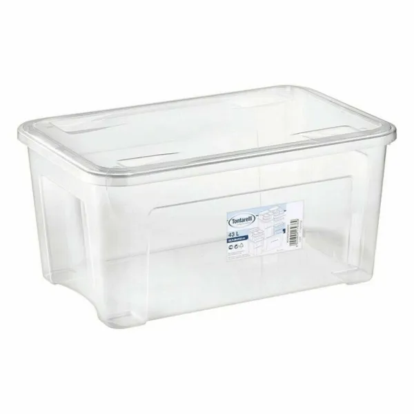 Säilytyslaatikko kannella Combi Tontarelli Combi (59 x 39 x 28 cm) 59 x 39 x 28 cm (6 osaa)