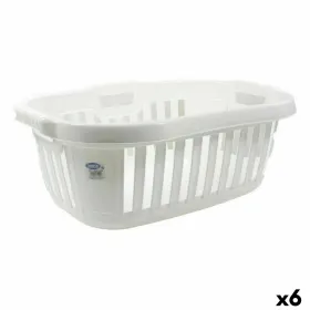 Skalbinių krepšys Tontarelli Hipster Balta 50 L 66 x 44 x 25 cm (6 vnt.)