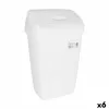 Мусорное ведро Tontarelli Aurora Поворотный Белый 50 L (6 штук)