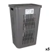 Бельевая корзина Inde Bella 60 L Графитовый 40,5 x 33 x 59 cm (5 штук)