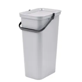 Rūšiavimo šiukšlių dėžė Tontarelli Moda 24 L Balta (6 vnt.)