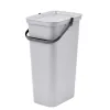 Recycling Waste Bin Tontarelli Moda 24 L White (6 Units)