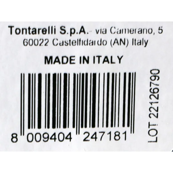 Recycling Waste Bin Tontarelli Moda Yellow Black 24 L (6 Units)