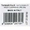 Recycling Waste Bin Tontarelli Moda Yellow Black 24 L (6 Units)