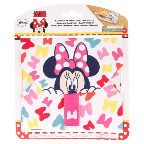 Minnie Mouse - Reusable sandwich wrapper