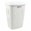 Бельевая корзина Tontarelli Laundry С крышкой 45 L Белый 41 x 33,2 x 54,5 cm (12 штук)