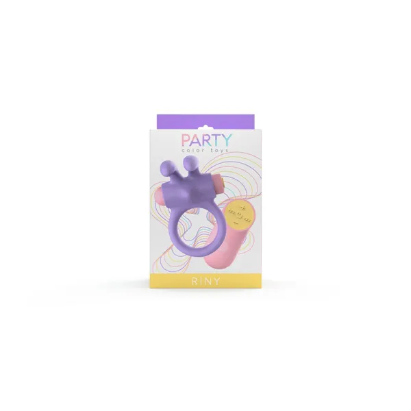 Cock Ring Party Color Toys Lilac Silicone