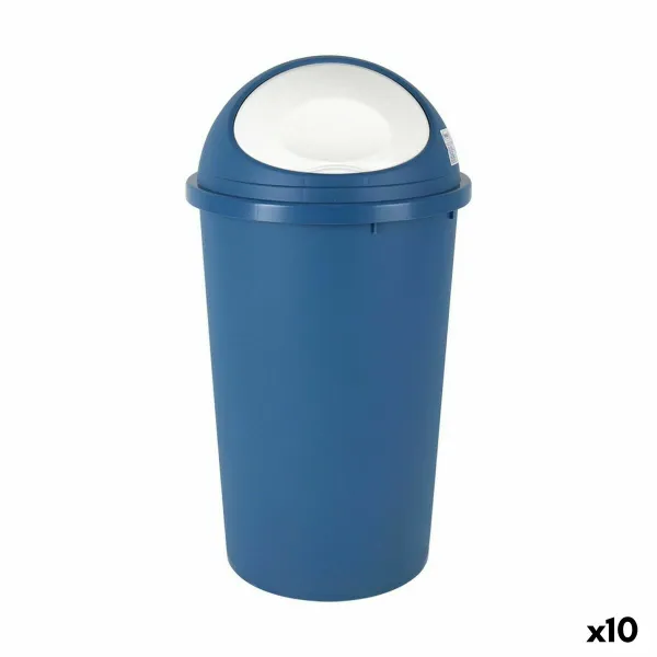 Мусорное ведро Tontarelli Small hoop Синий 25 L 32 x 59,5 cm (10 штук)