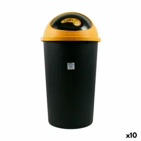 Šiukšlių dėžė Tontarelli Big hoop Geltona Juoda 50 L (10 vnt.)