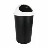 Atkritumu Tvertne Tontarelli Big hoop Balts Melns 45 L (10 gb.)